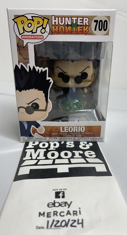 Funko Pop! Hunter X Hunter: Leorio 700 Vinyl Figure Brand New