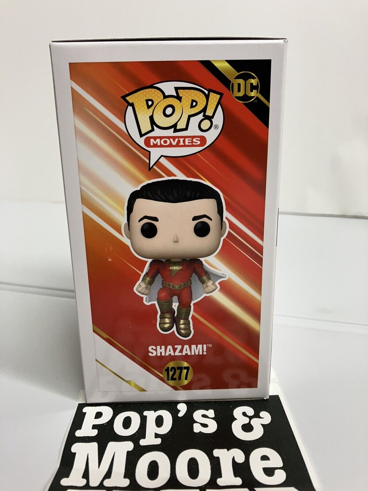 Funko Pop! DC: Shazam! 1277 Glow In The Dark Chase Vinyl Figure With Protector