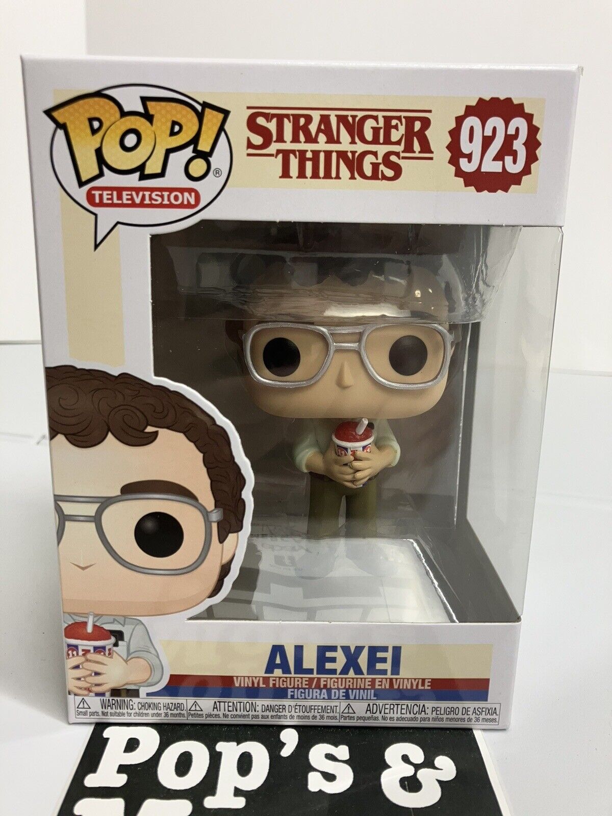 Funko pop! Stranger things: Alexei 923 Vinyl Figure Brand New