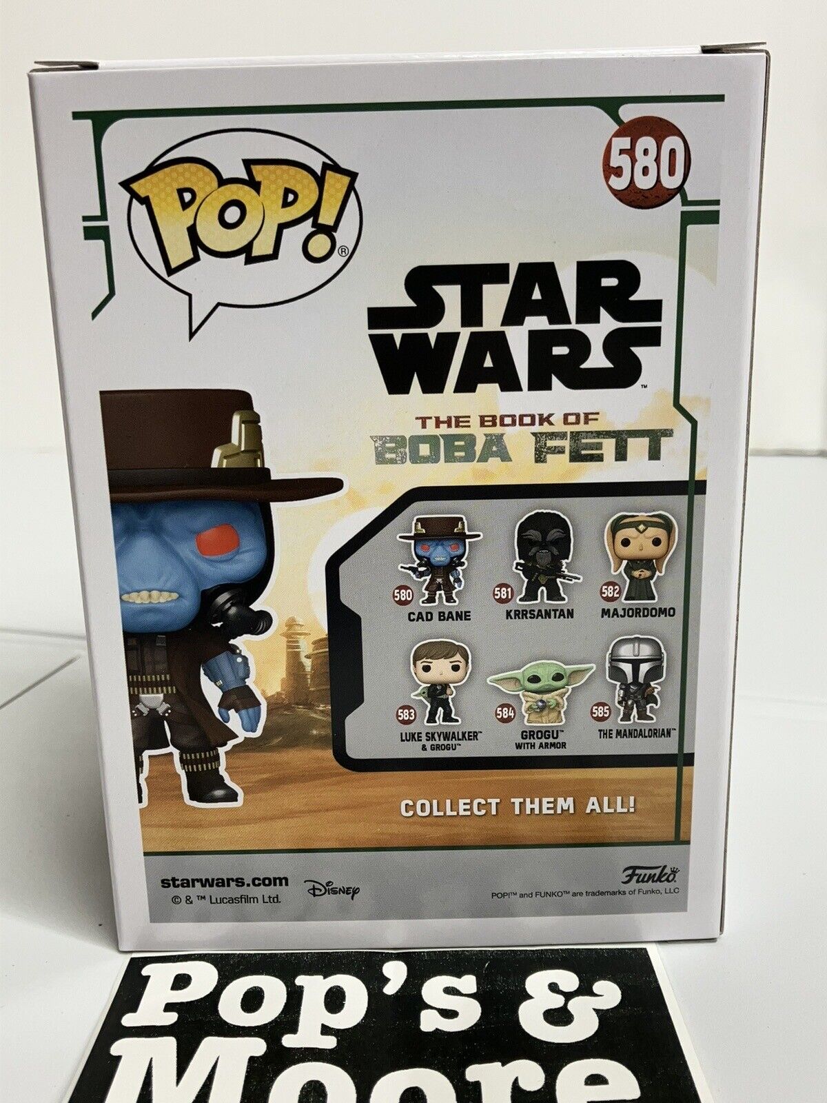 Funko Pop! Star Wars: Cad Bane 580 Vinyl Figure Brand New