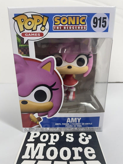 Funko Pop! Sonic The Hedgehog: Amy 915 Vinyl Figure Brand New