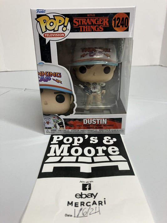 Funko Pop! Stranger Things: Dustin #1240 Vinyl Figure Brand New