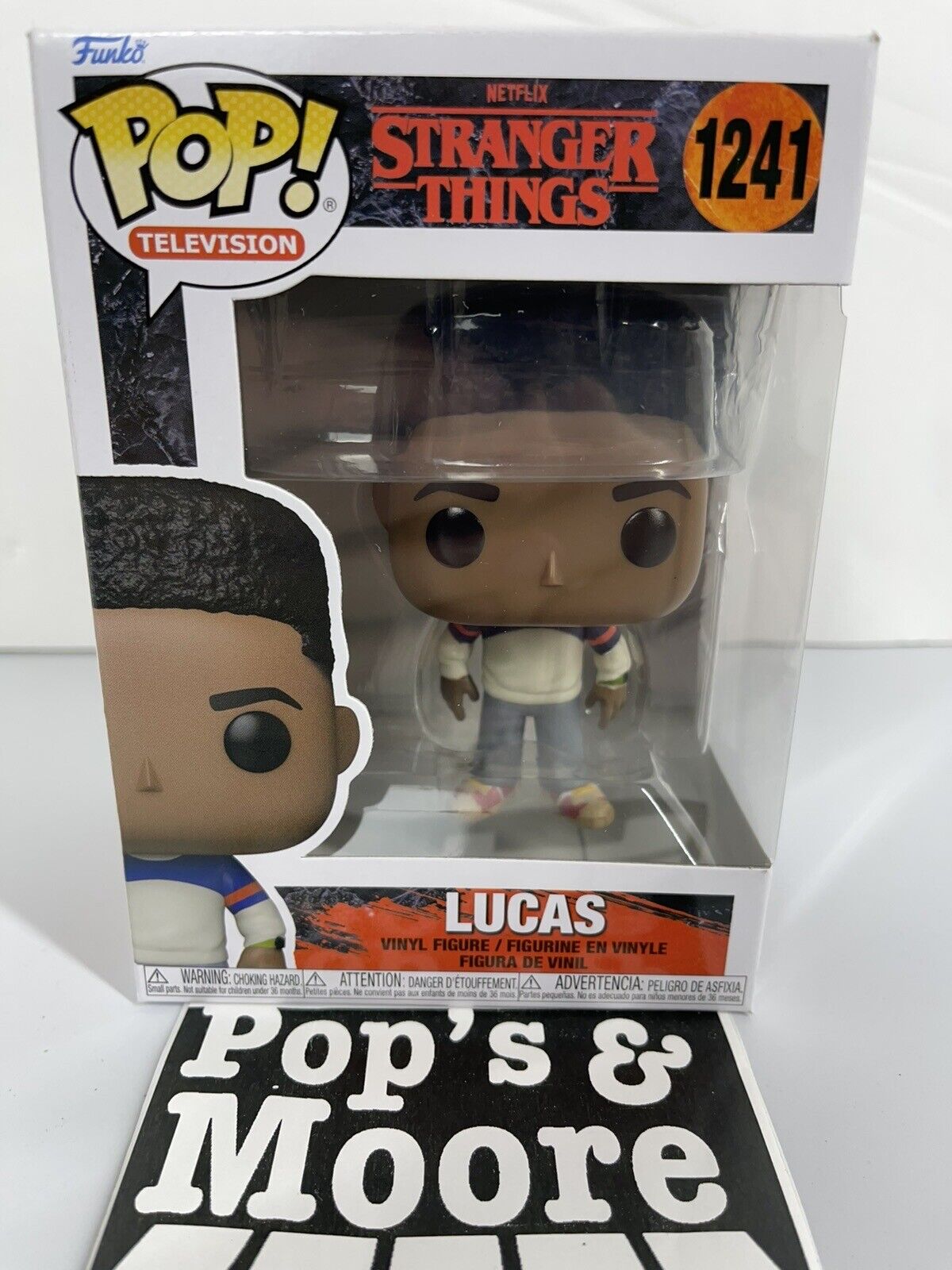 Funko Pops! Stranger Things: Lucas 1241  Vinyl Figure Brand New