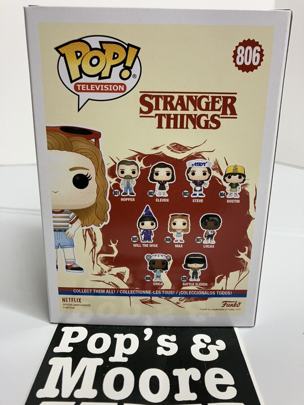 Funko Pop! Stranger Things: Max 806 Vinyl Figure Brand New