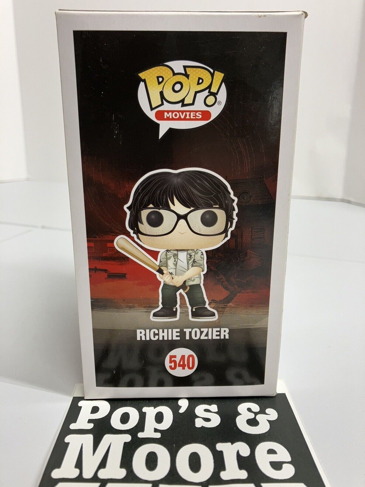 Funko Pop! It: Richie Tozier 540 Vinyl Figure With Protector Vaulted Box Damaged