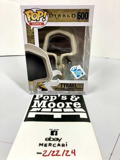 Funko Pop! Diablo: Tyrael 600 Vaulted Funko Club Exclusive Figure W/Protector