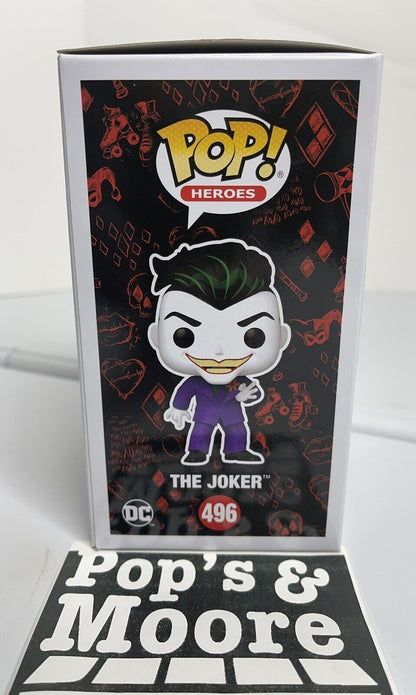 Funko Pop! DC Harley Quinn: The Joker 496 Vinyl Figure Brand New