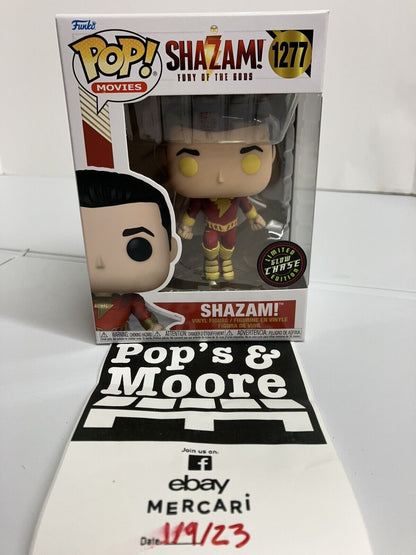 Funko Pop! DC: Shazam! 1277 Glow In The Dark Chase Vinyl Figure With Protector