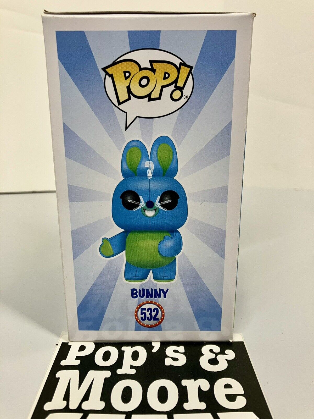 Funko Pop! Disney Toy Story 4: Bunny 532 Vaulted Vinyl Figure With Protector