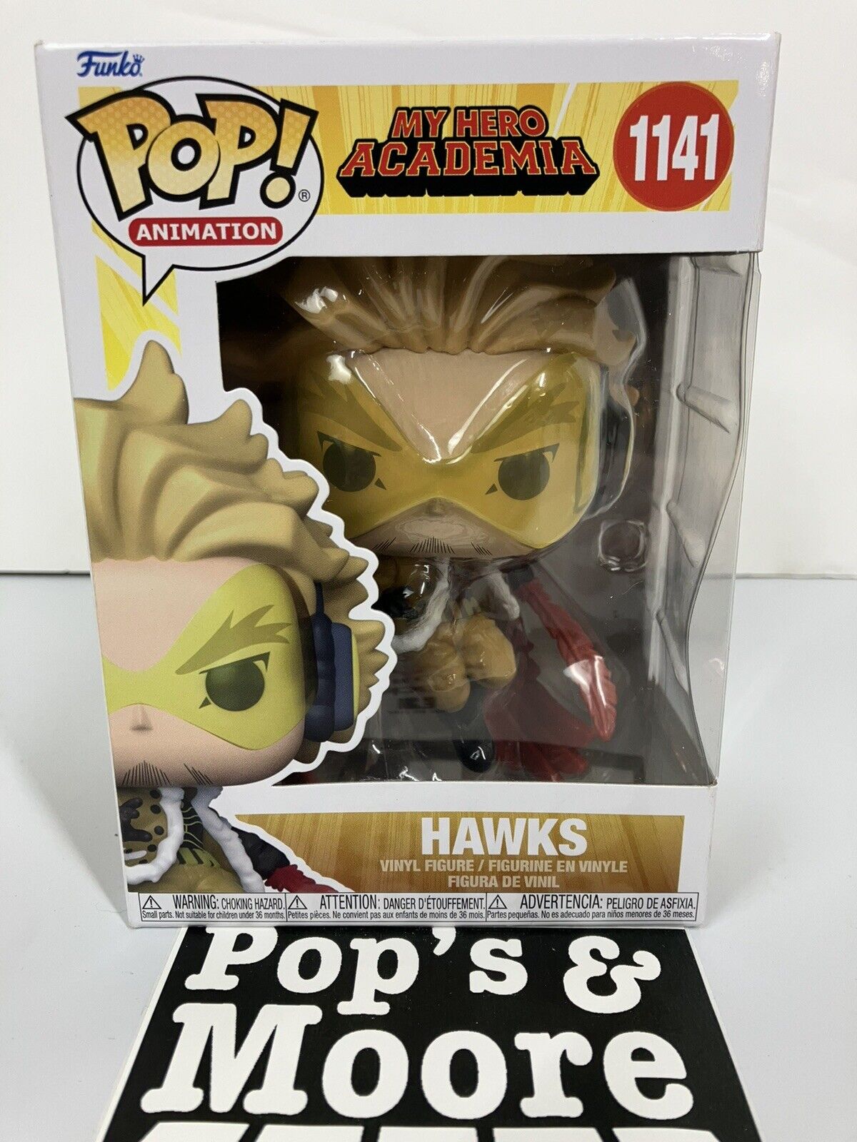 Funko Pop! My Hero Academia: Hawks 1141 Vinyl Figure