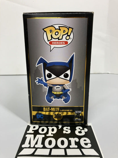 Funko Pop! Batman: Bat Mite 300 Vaulted Vinyl Figure W/Protector And Box Damage