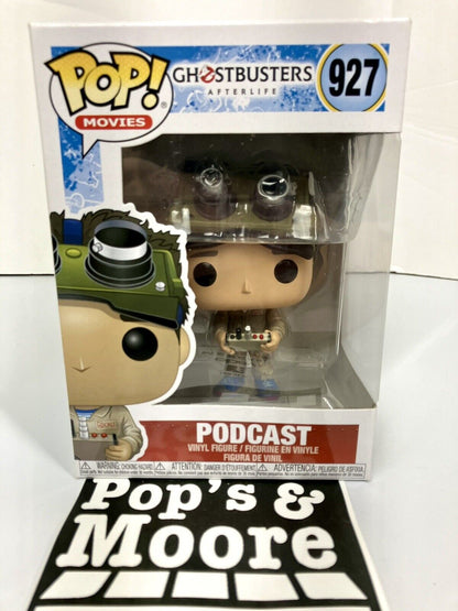 Funko Pop! GhostBusters Afterlife: Podcast 927 Vaulted Figure With Protector