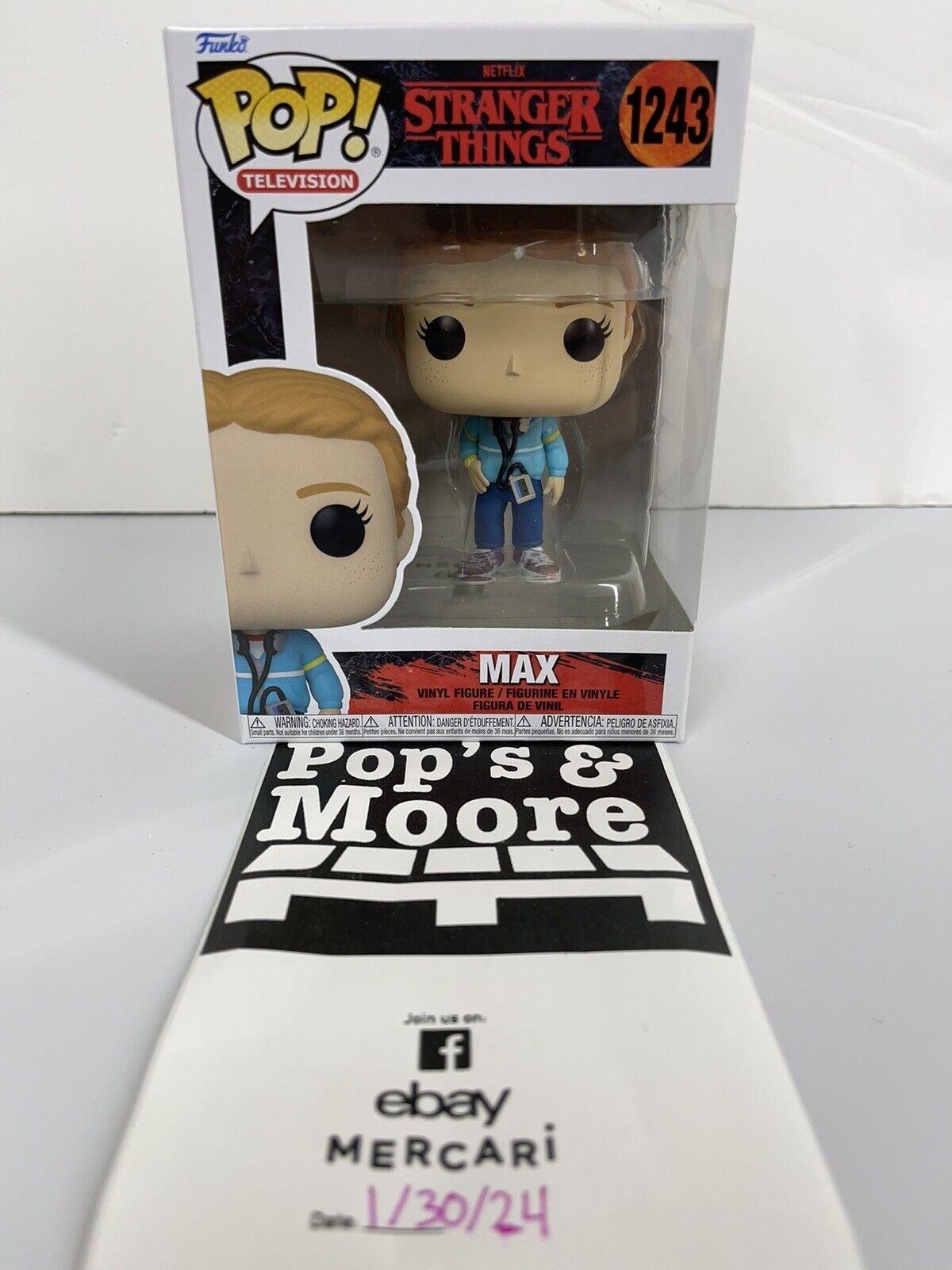 Funko Pop! Stranger Things: Max 1243 Vinyl Figure Brand New