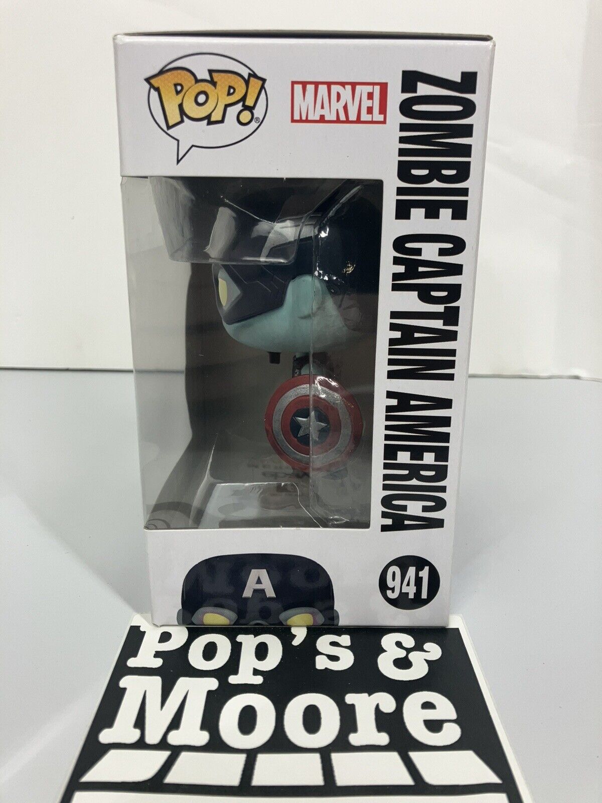 Funko Pop! Marvel What If: Zombie Captain America 941 Vinyl Figure