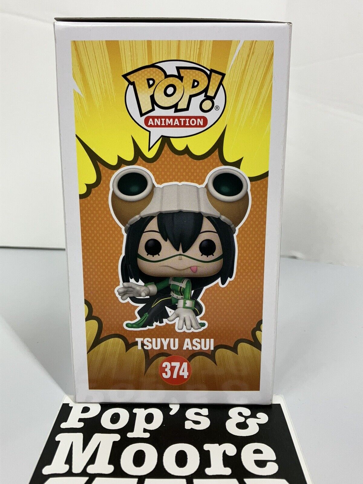 Funko Pop! My Hero Academia: Tsuyu Asui 374 Vaulted Vinyl Figure With Protector