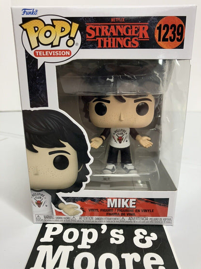 Funko Pop! Stranger Things: Mike 1239 Vinyl Figure Brand New