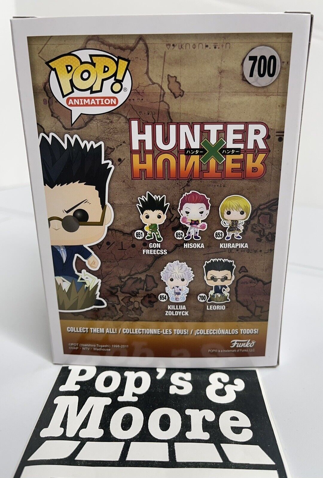 Funko Pop! Hunter X Hunter: Leorio 700 Vinyl Figure Brand New