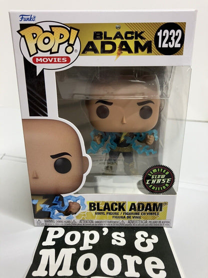 Funko Pop! DC: Black Adam 1232 Glow In The Dark Chase Vinyl Figure W/Protector