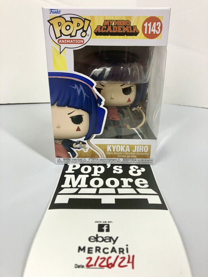 Funko Pop! My Hero Academia: Kyoka Jiro 1143 Vinyl Figure With Box Damages