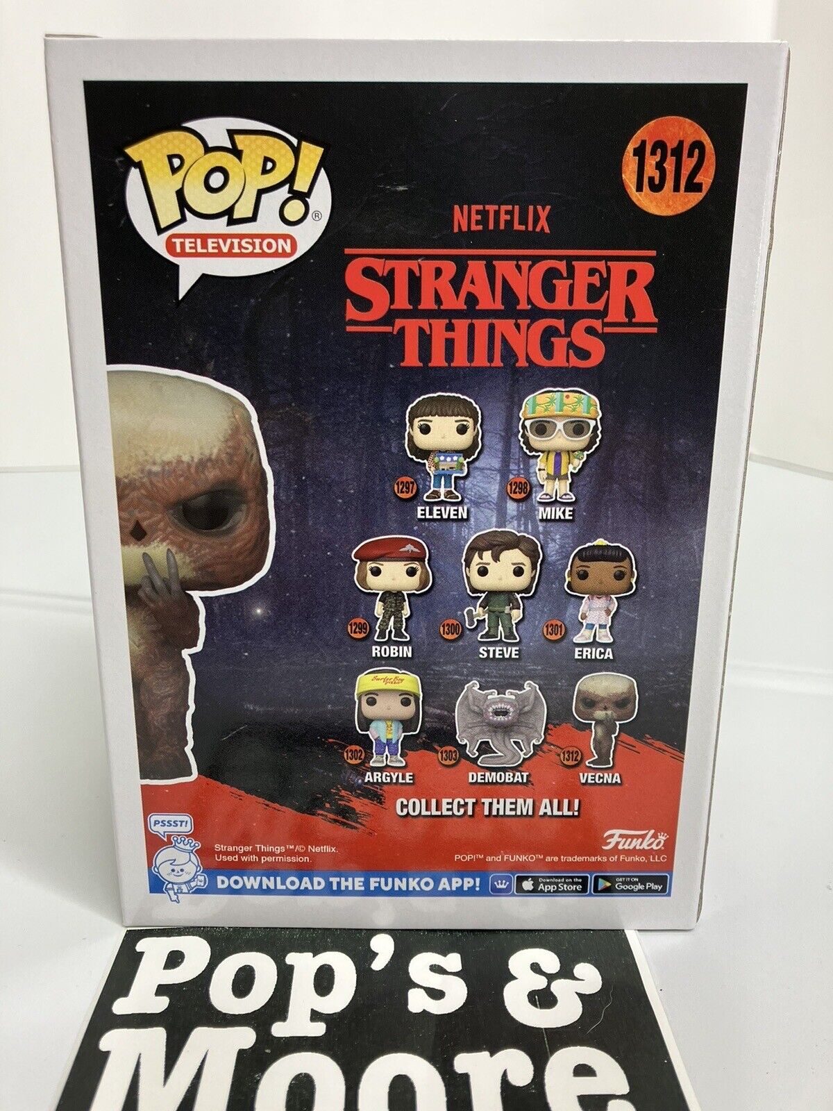 Funko Pop! Stranger Things: Vecna 1312 Vinyl Figure Brand New