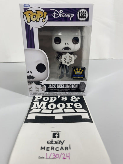 Funko Pop! Nightmare Before Christmas: Jack Skellington With Snowflake 1385 New