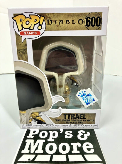 Funko Pop! Diablo: Tyrael 600 Vaulted Funko Club Exclusive Figure W/Protector