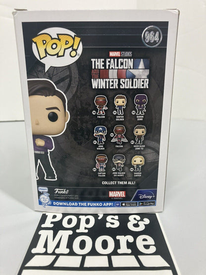 Funko Pop! The Falcon And The Winter Soldier: Baron Zemo 964 Figure W/Box Damage