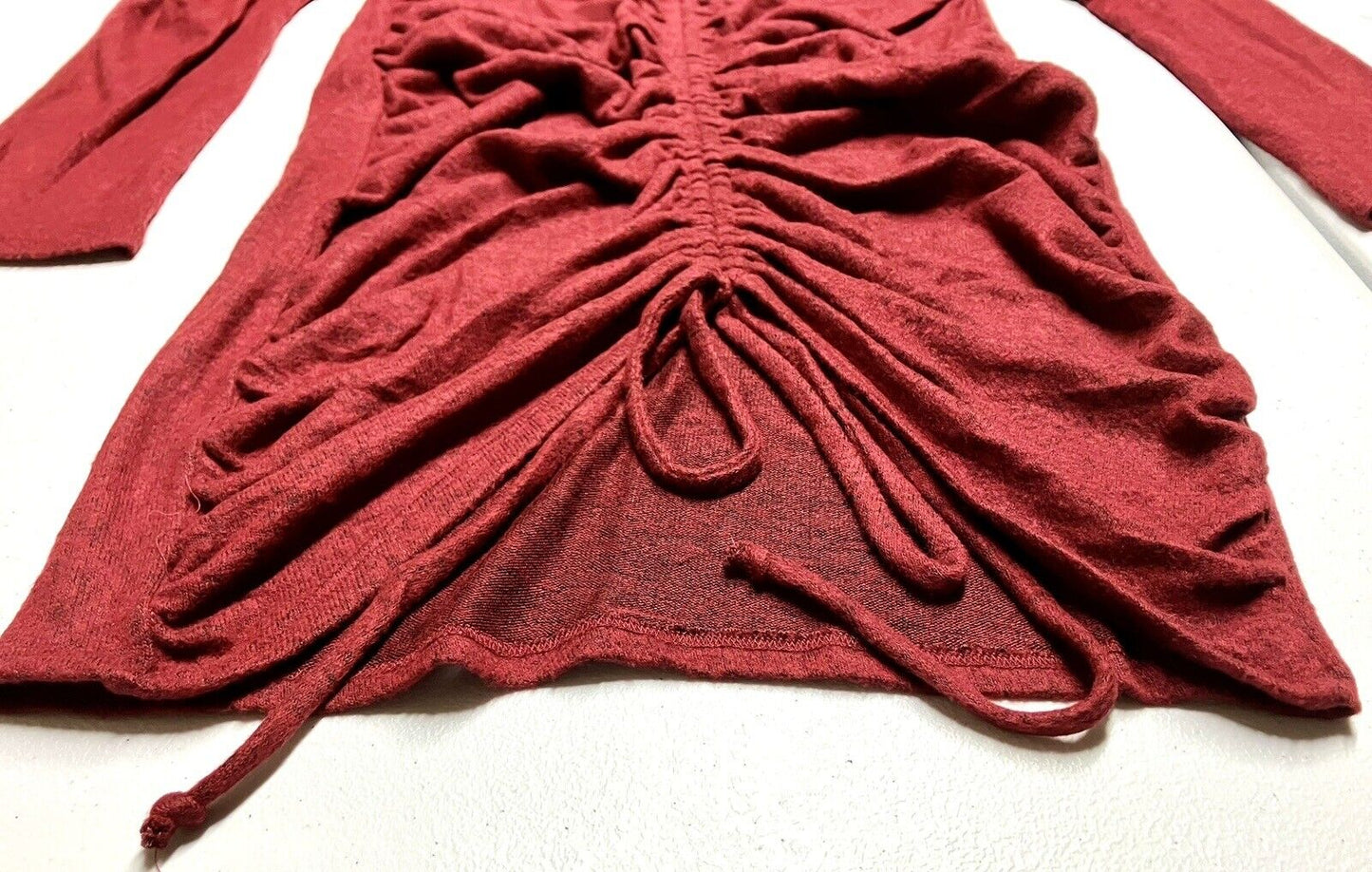 Heart And Hips Women's Red Long Sleeve Dress Size Small NWT