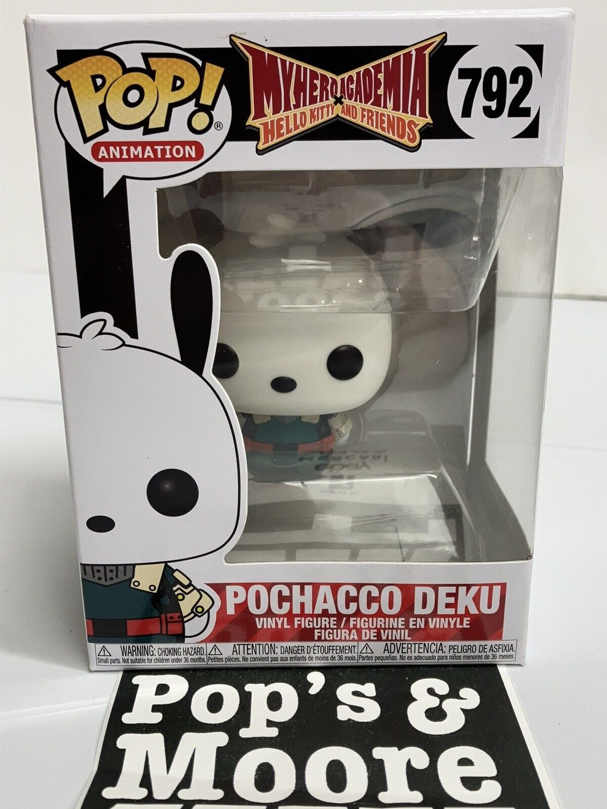 Funko pop! My Hero Academia X Hello Kitty: Pochacco Deku 792 With Protector