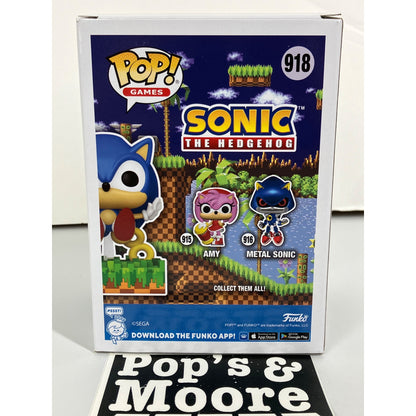 Funko Pop! Sonic the Hedgehog: Ring Scatter Sonic 918 PX Exclusive Brand New