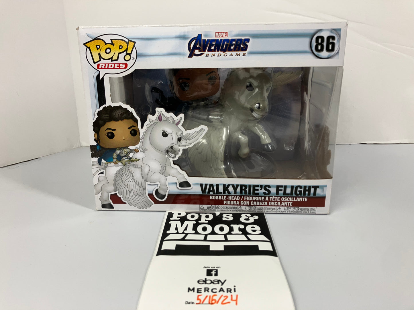 Funko Pop! Avengers Endgame: Valkyrie’s Flight 86 Vaulted Deluxe Vinyl Figure