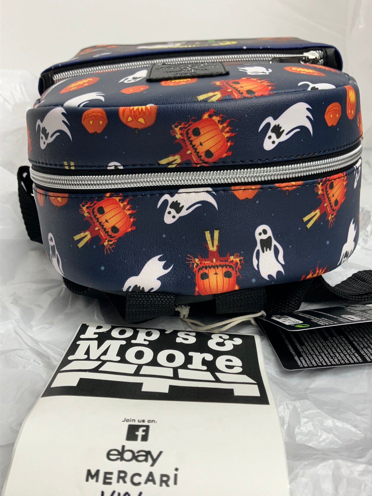 This is Halloween All Over Print Pop! Mini Backpack: The Nightmare Before Christmas Brand New