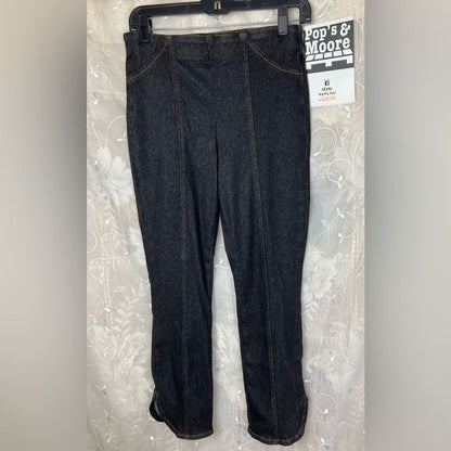 One World Women's Jeans Size S Black Denim Pre-owned