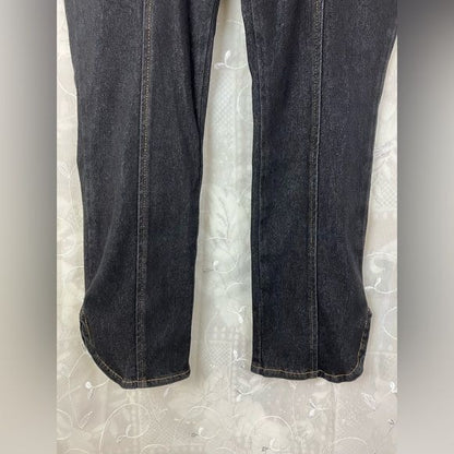 One World Women's Jeans Size S Black Denim Pre-owned