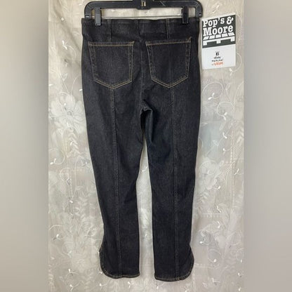 One World Women's Jeans Size S Black Denim Pre-owned